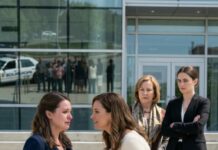 I was eight months pregnant when my husband’s mistress slapped me so hard I tasted blood. “You lost,” she hissed before kicking my stomach on the courthouse steps. I thought my baby and I were going to die—until a silver Rolls-Royce screeched to a halt and my brother stepped out, his voice cutting through the chaos: “Get your hands off my sister. Now.” In that moment, her face turned white. She had no idea who she was really up against… and what happened next shattered everyone.