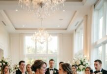 “I raised you. I gave up my life for you.” My voice shook as my sister stared at me with pure disgust. Then she slapped me—hard—right in front of everyone. Guests gasped. Phones came out. “Security, remove her,” someone said. As they dragged me toward the door in my torn, wine-soaked dress, black luxury cars suddenly pulled up outside. And the man who stepped out… changed everything.