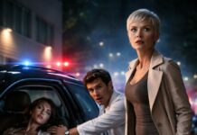 Mi hijo, médico, me citó detrás del hospital a medianoche. Apenas llegué, me bloqueó el paso: “Mamá… prométeme que no llamarás a la policía”. Su voz temblaba. Abrí la puerta del coche y el aire se me congeló en los pulmones. “¡No… esto no puede ser!”, susurré, viendo ese rostro pálido bajo la luz. Él bajó la mirada: “Si gritas, nos hundimos”. Y entonces entendí… esto recién empezaba.