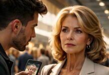 Me convertí en viuda y guardé un secreto: ya había aceptado un trabajo en el extranjero. Una semana después, mi hijo lanzó una “bomba”: “Mamá, ahora que papá murió, quédate conmigo… y cuida al bebé a tiempo completo”. Sentí que me faltaba el aire. “¿Qué dijiste?”, susurré. Me miró como si fuera una orden, no una súplica. Sonreí… porque mi vuelo ya estaba reservado. Y él aún no sabía lo que estaba a punto de perder.