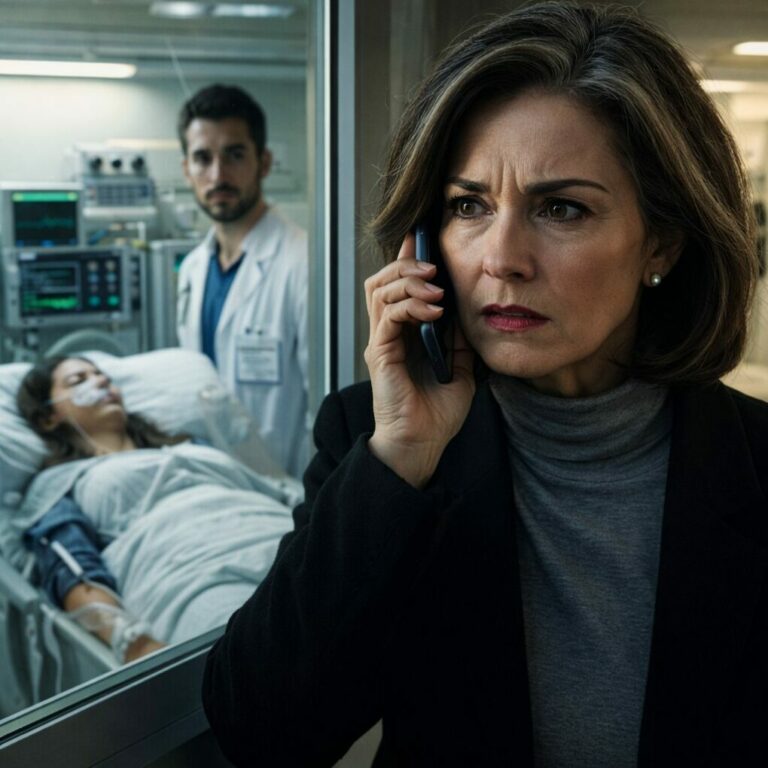 Durante días llamé a mi hija y solo respondió el silencio. Cuando entré a su casa supe que algo estaba mal; en el hospital un médico susurró: «Está en coma después de la cirugía». Su esposo no estaba allí. «¿Dónde está?» pregunté. «En Las Vegas», dijeron. Temblando, marqué un número y dije: «Haz lo que acordamos». Después, todo cambió.