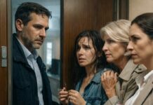 Cuando mi hija me llamó llorando, su voz temblaba: “Mamá… la llave no funciona”. Pensé que era un error, hasta que la vi empapada bajo la lluvia, mirando su propia puerta como una extraña. Entonces él salió y dijo frío: “Ya no vives aquí”. No grité. Sonreí. “Entiendo”, respondí. Tres días después, llegó una carta. Y por primera vez, él fue quien tuvo miedo…