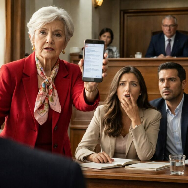 “—Mamá, la casa ya no es tuya —dijo mi hija, sin mirarme a los ojos. Sentí que el suelo desaparecía bajo mis pies. Su marido sonreía detrás de ella, como si ya hubiera ganado. No sabían que yo guardaba un secreto capaz de destruir sus planes en segundos. Respiré hondo, apreté los puños y pensé: ahora van a descubrir con quién se metieron…”