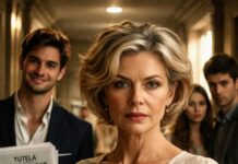 “¡Mamá, es por tu bien!”, dijo mi hijo sonriendo mientras el juez leía la sentencia. Sentí el frío del papel como una cuchilla: incapaz, tutelada, despojada. “¿Mi propio bien… o tu comodidad?”, quise gritar, pero mi voz no salió. Esa noche, dejé una nota temblorosa: “Si soy una carga, no me carguen más.” Al amanecer, desaparecí… y lo que encontré fuera fue peor de lo que imaginaban.