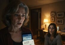 Me levanté a las 3 a.m. por un vaso de agua y la encontré dormida sobre el escritorio, con el móvil encendido. Iba a cargarla como cuando era pequeña, pero la pantalla me congeló la sangre: un chat decía: “Mamá no debe saberlo”. Susurré: “¿Qué es esto…?” Entonces el teléfono vibró otra vez: “Ya está hecho. Ahora borra todo”. Sentí que el corazón se me paraba… y ella abrió los ojos.