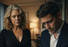 Lo llamé con la voz rota: “Tu padre ha muerto… ven”. Él soltó un suspiro: “Estoy en el cumpleaños de mi suegra, no puedo”. Días después apareció, impecable, exigiendo: “Quiero el 50% de la herencia”. Sonreí, le tendí un sobre y susurré: “Por esto viniste, ¿verdad?”. Lo abrió… y sus manos temblaron. “Mamá… ¿qué hiciste?”. Yo solo respondí: “Aún no has leído la última página…”.