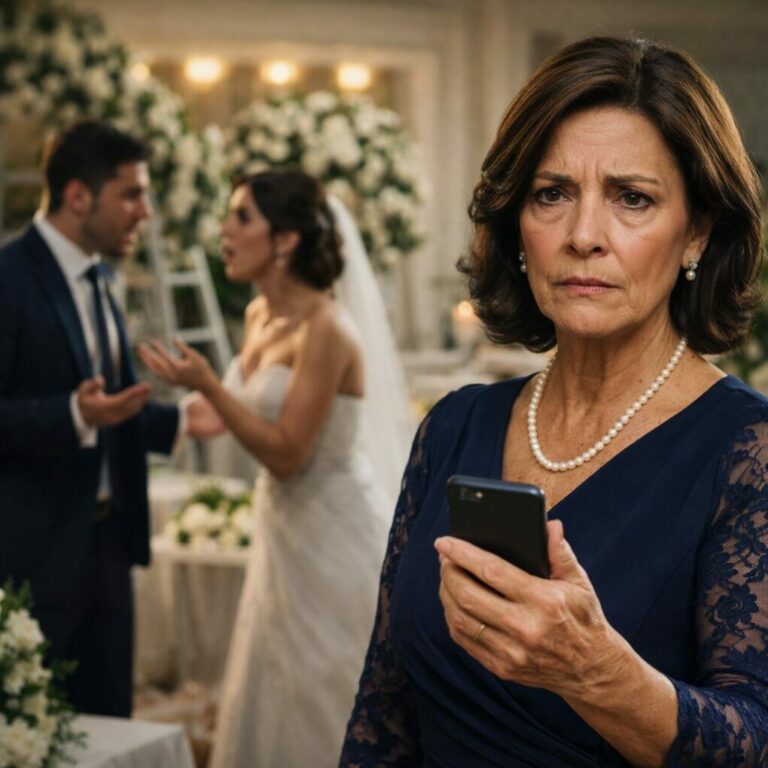 “‘No vengas a la boda. Mi esposa no te quiere allí.’ Leí el mensaje de mi hijo y sentí que el suelo desaparecía bajo mis pies. Sonreí con amargura mientras miraba los recibos sobre la mesa. ‘Qué curioso’, murmuré, ‘porque cada flor, cada copa y cada canción la pagué yo’. Nadie imaginaba lo que haría después… y esa noche, todo cambió.