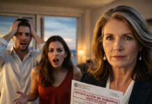 Nunca pensé que mi propio hijo pudiera traicionarme así. —“Gracias por el regalo de boda”, se rieron después de vender mi casa de playa para pagar una boda de 100 mil dólares. Yo solo sonreí. —“Revisen su correo”, dije con calma. Cuando vieron el aviso de embargo, sus caras se quedaron pálidas. En ese momento entendieron la verdad… y ahí empezó mi venganza.