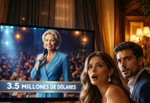 “¿Mamá?… Por favor, no vengas más. Nos avergüenzas. Eres pobre”, me escupió mi hija al teléfono. Tragué saliva y colgué, temblando. Al día siguiente, la pantalla del televisor iluminó su sala: “Con ustedes… la donante de un regalo de 3,5 millones”. Vi su rostro desmoronarse. “No… no puede ser”, susurró. Yo solo sonreí. Porque aún no sabe por qué lo hice… ni a quién va dirigido.