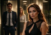 No fue al funeral de nuestro bebé… y todavía escucho su voz: “Nunca quise a ese niño”. Al día siguiente supe la verdad: se fue de viaje con su secretaria. Cuando regresó, abrió la puerta y se quedó pálido. “¿Tú… qué haces aquí?”, tartamudeó. Yo solo señalé el escritorio del CEO, donde estaba sentada, con su anillo de empresa en mi dedo. “Ahora sí vas a escucharme”. Y esto recién empieza…