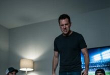 I used to think the bruises on my face were my shame—until my husband called them his pride. “Watch the game and don’t embarrass me,” he hissed, fingers digging into my arm. When his team lost, he snapped. “You jinxed it,” he spat, and his boot sent me crashing to the floor—right in front of his friends. Silence. A shaky voice: “Did he just—?” I tasted blood and swallowed a scream. If they finally saw the truth tonight… what would they do next?