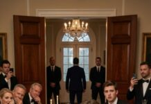 At my wealthy in-laws’ Christmas party, my mother-in-law smiled sweetly as she slid divorce papers across the table. “Sign it,” she whispered, glancing at my pregnant belly. “That child isn’t worthy of being an heir.” Laughter filled the room as my hands shook. But as I picked up the pen, I thought of one thing they didn’t know. My father isn’t just coming for Christmas—he’s a billionaire. And this story is far from over.