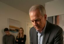 My son and his wife stormed into my living room like they owned the place. My daughter-in-law smiled coldly and said, “Sign over 50% of your company… or we’ll have you declared mentally unfit.” My son wouldn’t meet my eyes—just slid the paperwork across the table. I kept my voice steady: “You really want to do this?” Then I picked up my phone. “Hello, Mark? It’s time.” Three weeks later, they learned what leverage really looks like… and my “retirement” started with a twist no one saw coming.