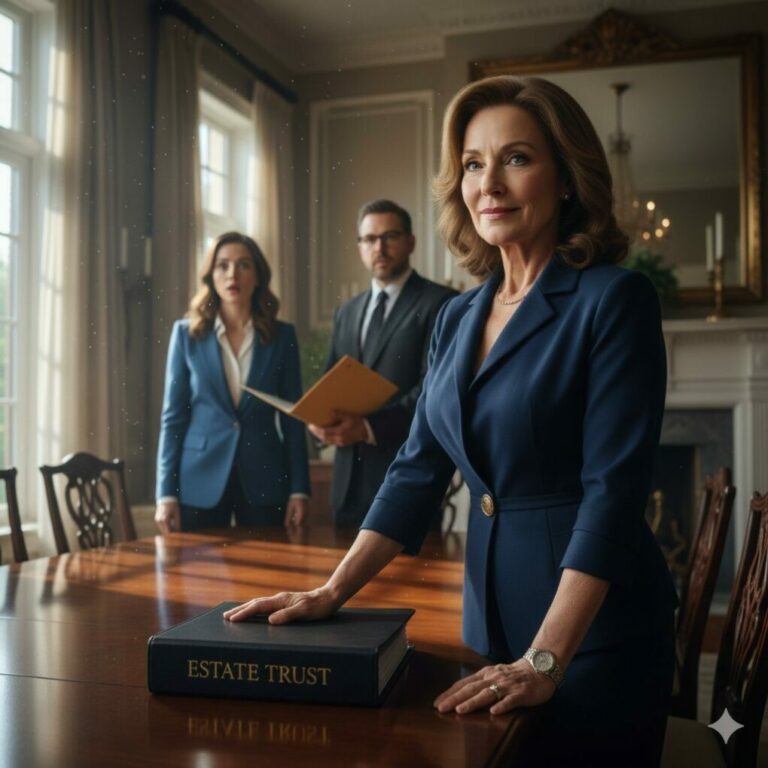 When my son got married, I smiled, hugged everyone, and said nothing about the $53 million I’d inherited. Silence felt safer. Three days later, there was a knock at my door. His new wife stood there with a lawyer and a thin smile. “We just want to clarify your assets,” she said. I looked past them into my quiet house and thought, So this is who you really are. I stepped aside—and let the game begin.