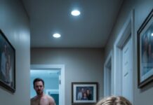 At my husband’s company party, he lifted his glass and sneered, “My wife? Just a housewife—she’s never had a real career.” Laughter sliced through me like knives. I fled to the restroom, trembling—until an elegant woman blocked the door, eyes blazing. “Are you Lucille Patterson?” I swallowed. “Yes.” Her face crumpled. “Oh God… I finally found you.” Then she whispered a name I hadn’t heard in years—and everything in my life shifted.