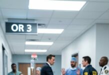 I ran to see my husband in the operating room. Suddenly, a nurse whispered to me: “Quick, ma’am, hide and trust me! It’s a trap!” And 10 minutes later… I froze when I saw him. It turns out that he…