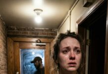 I still hear his voice—so cold it turned my spine to ice. “Not my baby,” he said, staring at my stomach like it was a mistake. “Fix it.” I backed away, shaking. “You can’t mean that… I’m carrying us.” He chuckled, sliding a glass of water beside a clinic appointment slip. “If you’re smart, you’ll go.” That night, blood soaked my sheets. When I grabbed my phone, his last text flashed: “Did it work?” And then… the doorbell rang.