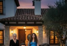 En el funeral de mi esposo, su hermana adoptiva se me acercó y susurró: “El bebé que espero es de Michael… y me dejó todo antes de morir”. Mi suegra sonrió con frialdad: “Yo misma me aseguré de que no tengas derecho a nada”. Sentí que el mundo se partía… hasta la semana siguiente, cuando un coche negro se detuvo frente a su casa. Un hombre bajó, pronunció mi nombre y dijo: “Señora, es hora de leer el verdadero testamento…”.