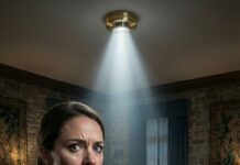 I hadn’t been home in years. The moment I stepped into the $1.5 million house I’d bought for my family, my heart clenched—my younger brother was lying on the floor in torn clothes, muttering like a beggar, eyes wide as if he didn’t even recognize me. Upstairs, my mother was stretched out in silk like a queen. “Mom… what did you do to him?” She smiled. “You shouldn’t have come back.” Then my brother grabbed my wrist, trying to tell me something—but he couldn’t get the words out…