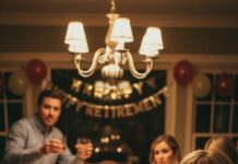 I was mid-toast at my retirement party when my wife’s nails dug into my wrist. “Don’t drink anything else,” she whispered. “We need to leave—now.” I tried to laugh it off. “Elaine, what are you talking about?” She turned my son-in-law’s laptop toward me. One line glowed on the screen: “Increase the dosage… he’s still too alert.” My smile died. Then my daughter raised her glass and said, “Dad, drink up.”