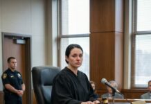 I never told my parents I was a federal judge. To them, I was still the “dropout failure,” while my sister was the golden child. Then she took my car and committed a hit-and-run. My mother grabbed my shoulders, screaming, “You have no future anyway! Say you were driving!” I stayed calm and asked my sister quietly, “Did you cause the accident and flee?” She snapped back, “Yes, I did. Who would believe you? You look like a criminal.” That was enough. I pulled out my phone. “Open the court,” I said. “I have the evidence.”