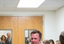 When I arrived at the ceremony, the usher stopped me and said, “Family seating is full.” I froze. “I paid forty-five thousand dollars for her school,” I replied quietly. He just shrugged. So I stepped aside, pulled out my phone, and called my bank. Minutes later, the room erupted in whispers. What happened next didn’t just change the ceremony… it exposed a truth no one was ready to face.