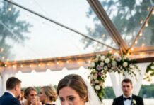 When I arrived my sister’s wedding and said my name, staff looked confused: ‘Your name is not here.’ I called sister to ask, she sneered: ‘You really think you’d be invited?’ So I left quietly, placed a gift on the table. Hours later, what she saw inside made her call me nonstop, but I never answered..