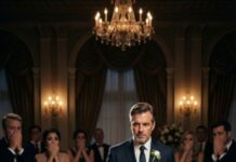 At my daughter’s wedding, her mother-in-law presented her with a gift box. When my daughter opened it, she found a housekeeping uniform inside. My son-in-law grinned and commented, “Just what she’ll need at home.” My daughter’s eyes filled with tears, and she began to tremble. I rose quietly from my seat and said, “Now, let’s see the gift I have for you.” As my daughter opened my box, the expressions on their faces turned to utter shock.