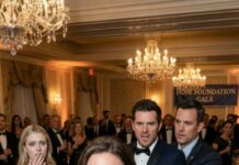 He strode into the party, gripped my shoulder, and laughed, “This is… the maid.” My blood turned to ice. Before I could breathe, he turned to her, voice dripping honey: “And this is my wife.” The room went dead—only the clink of glasses, sharp as knives. I swallowed the humiliation and smiled like the “help” he wanted. But in my pocket was the one thing that could ruin him… and tonight, I’d decide when to strike.