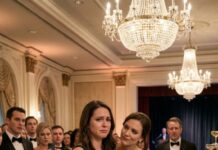 I walked into the party with my belly leading the way—so big it felt like it arrived before I did. The room went quiet, then cruel. “Whose baby is that?” someone laughed. “A stray?” another voice hissed. I forced a smile, fingers trembling on the glass. Let them talk. Because none of them knew the truth—least of all the woman holding my husband’s arm. Then I saw him. My husband. Pale. Cornered. Whispering, “Please… don’t do this.” I leaned close and finally spoke: “Oh, I will.”