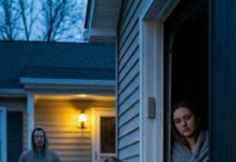 My daughter hadn’t replied for a week, so I drove to her house. My son-in-law insisted she was “on a trip.” I almost believed him—until I heard a muffled moan coming from the locked garage. I circled back, tried the side door, and the sound coming from that dark concrete room didn’t just scare me. It broke me as a mother in a way I will never forget.