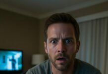 Every morning after my divorce, I slipped a few dollars into the cup of the same elderly woman outside my new job. She never asked—just watched me with tired, haunted eyes. But today, when I bent down again, her hand shot out and locked onto my wrist. “You’ve done enough,” she rasped. “Don’t go home tonight. Get a hotel.” I laughed—until she leaned closer and whispered, “Tomorrow… I’ll prove why.”