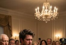 At my billionaire father’s funeral, my stepmother leaned close and sneered, “Even in death, your dad left you nothing.” Everyone heard her, and I felt my chest tighten with humiliation. I was ready to walk away forever… until the butler slipped a sealed envelope into my hand and whispered, “He wanted you to have this.” When I opened it, her confident smile vanished instantly.