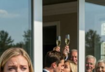 ON MY ENGAGEMENT DAY, I CAUGHT MY FIANCÉ KISSING MY TWIN SISTER. MY FAMILY CELEBRATED THEIR ‘TRUE LOVE’ WITH CHAMPAGNE. FIVE YEARS LATER, I RETURNED AS A MILLIONAIRE CEO WHILE.. SHE SERVED MY TABLE.