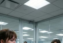 I pressed my ear to the conference room door and heard my manager whisper, “Wait outside… we’re holding her here.” My stomach flipped—her was me. I tried the handle. Locked. Inside, their voices dropped. “If she signs the resignation, we’re clean,” someone said. I backed up, heart pounding, and texted my sister: Call me NOW. Then my phone buzzed with a calendar invite titled “Termination — Approved.” And I realized this wasn’t a meeting… it was a trap.