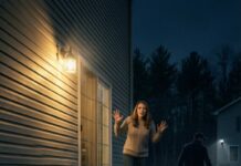 I never meant to eavesdrop—just to grab my phone from the hallway. But then I heard my sister-in-law’s voice, low and smiling: “Tonight. Make it look like an accident.” My blood turned to ice. I stepped back—and the floorboard betrayed me. Silence. Then a soft laugh behind the door: “I know you’re there.” I ran, heart exploding—because I’d just learned her secret… and I might be next. But why did she choose me?