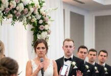 I went to the groom’s room only because I’d forgotten my bracelet—the thin gold one my mom gave me the night Dad paid off my last semester of school. The hotel hallway smelled like hairspray and roses, and I remember thinking how weird it was that my hands were shaking when this was supposed to be the happiest day of my life. The door to Ryan’s suite was cracked open. I pushed it gently, expecting to hear his groomsmen yelling about cufflinks or fantasy football. Instead, I heard my name—followed by laughter. “Emily’s a fat pig,” Ryan said, like he was commenting on the weather. “But it’s fine. She cleans up. And her family’s loaded.” A man snorted. “You sure you can handle her long-term?” Ryan’s voice got lower, cockier. “I don’t have to handle anything long-term. I just need a few months after the wedding. Once we’re married, her dad’s gonna ‘help us get started’ like he’s been promising. We get the down payment, I shift it into my account, and I’m gone. She’ll be too embarrassed to fight it.” My stomach dropped so hard it felt physical. My first instinct was to step back and pretend I’d never heard anything, to protect the perfect photos, the guests already seated, my mother’s makeup done just right. Then my brain caught up: bracelet, open door, my phone in my hand. My thumb hit the record button without me thinking. I stood there, invisible in my own wedding dress, while Ryan mapped out my humiliation like a business plan. He bragged about how he’d “play nice” through the honeymoon, how my dad was “a soft touch,” how I’d “shut up” if he got mean because I “needed a man.” A groomsman asked, “What if she finds out?” Ryan laughed. “She won’t. And if she does, who’s gonna believe her? The bride? In front of everyone? She’ll swallow it.” My knees threatened to buckle. I stared at the screen, watching the red dot blink. Then I quietly backed away, the bracelet suddenly meaningless, and walked straight toward the ballroom like I was heading to my own execution—only I wasn’t the one about to die. When the coordinator handed me the mic at the altar and the room rose to its feet, I looked at Ryan smiling under the arch of flowers, and I realized I wasn’t going to say a single vow. Part 2 (≈430 words) The band had just finished the processional. Everyone was glowing—my aunt dabbing her eyes, my dad standing tall like he’d built this moment with his own hands. Ryan reached for mine, and I let him touch my fingers for half a second before I stepped back. “I’m sorry,” I said into the microphone, and the room went instantly quiet. Ryan’s smile flickered, the way a mask slips when the strings are cut. He leaned toward me, whispering, “Emily, don’t do this.” I didn’t look at him. I looked at the crowd—at the people who had taken flights, bought dresses, rearranged babysitters, believed in us. Then I lifted my phone. “I went to the groom’s room because I forgot my bracelet,” I said, my voice steady in a way my body didn’t feel. “And I heard something I need you all to hear, too.” Ryan’s face drained. He made a small grabbing motion, but my maid of honor, Megan, was already beside me like she’d been waiting her whole life for this moment. She blocked him with her bouquet and a stare sharp enough to cut glass. I pressed play. The speakers didn’t just fill the room—they took it over. Ryan’s own voice echoed back at him, crisp and undeniable: “Emily’s a fat pig… I just need a few months after the wedding to take her family’s money.” A few people gasped. Someone said, “No way,” like denial could rewrite sound waves. My mom’s hand flew to her mouth. My dad’s shoulders stiffened, then went eerily still. Ryan tried to laugh it off, but the recording kept going—him describing how he’d transfer money, how he’d disappear, how I’d be too ashamed to stop him. When it ended, there was a silence so heavy it felt like pressure in my ears. Ryan took the mic like he could muscle the truth back into hiding. “This is—this is out of context,” he stammered. “It was a stupid joke. Guys talk—” My dad walked forward, calm in the scariest way. “Give me the ring,” he said. Ryan blinked. “Frank, come on. Let’s talk privately.” “No,” my dad replied. “You don’t get private.” Ryan’s eyes snapped to me, suddenly furious. “You’re really gonna ruin everything over this?” I surprised myself by laughing—just once, sharp and clean. “You ruined it,” I said. “I just hit play.” The officiant stepped back. Megan guided me away from the altar like she was escorting me out of a burning building. Behind us, chairs scraped, voices rose, and Ryan’s groomsmen looked everywhere except at him. Outside in the hallway, my knees finally gave out. My mom knelt beside me, holding my face with both hands. “I’m so sorry,” she kept saying. I shook my head. “Don’t be. I caught it before it cost us everything.” Part 3 (≈430 words) The next few hours were a blur of kindness and shock, like the world had split into two versions—one where I married Ryan, and one where I didn’t. The hotel manager offered a private room. Someone boxed up the cake. My cousin asked if we should still do the open bar “for emotional reasons,” and for the first time that day, a real laugh rolled through my chest. Ryan didn’t go quietly. He called, texted, left voicemails swinging between apology and rage. One minute he was crying about “pressure,” the next he was blaming me for “humiliating” him. Megan saved every message. My dad contacted the venue and vendors to minimize the financial damage, and our family attorney sent a clean, simple notice: do not contact Emily again. The relief of having adults move around me like a protective wall was something I didn’t know I needed until it happened. The hardest part wasn’t canceling the honeymoon or returning gifts. It was the quiet moments afterward—standing in my bedroom, looking at the dress hanging like a ghost, replaying every time Ryan had made a “joke” about my body or my dad’s generosity. I realized how often I had swallowed discomfort to keep the peace, how easily I’d mistaken charm for character. A week later, I met my dad for coffee. He slid the bracelet box across the table. “Your mom found it in the hotel room,” he said, then paused. “I’m proud of you.” I stared at the bracelet until my eyes burned. “I thought I was saving everyone embarrassment,” I admitted. “But I was really just trying not to be the ‘difficult’ woman.” Dad shook his head. “The difficult thing would’ve been letting him do what he planned.” That night, I deleted the wedding website. I kept the recording saved in three places—not because I wanted revenge, but because I wanted proof. Proof for myself, mostly, on the days my brain tried to negotiate with reality: Maybe it wasn’t that bad. Maybe you misunderstood. It was that bad. I didn’t misunderstand. If you’re reading this and you’ve ever ignored a knot in your stomach because you didn’t want to seem dramatic, please hear me: your intuition is data. Listen to it. And if you ever find yourself in a moment where the truth is ugly but clear, choose clarity over ceremony. If this story hit you, drop a comment with what you would’ve done in my shoes—and if you’ve been through something like this, share what helped you heal. Someone else scrolling tonight might need your words more than you think.