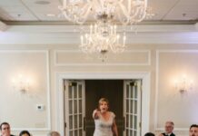 In front of all our wedding guests, my in-laws mocked me and demanded I act like their personal server forever. The moment I said no, my fiancé snapped and threatened to cancel the marriage, and I started crying. That’s when my mother stormed in, yelling, “The wedding is cancelled—and you’re fired from the company!” My husband went pale, stunned…