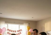 Tonight was supposed to be perfect—my twin girls’ 6th birthday, balloons brushing the ceiling, their laughter bouncing off the walls. I rehearsed the words in my head: “Honey… I’m pregnant. It’s a boy.” Then the front door clicked. My husband’s voice—too calm—cut through the music: “Don’t come out yet.” A woman whispered back, “Are you sure she doesn’t know?” My stomach dropped. The candles flickered. And suddenly, my surprise wasn’t the only secret in this house…