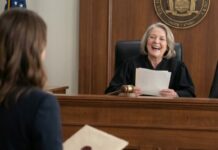 At the divorce hearing, my husband smirked and barked, “You’ll never get a cent of my money again!” His mistress leaned in, purring, “He’s right, sweetheart.” I didn’t flinch—I slid my sealed letter across the table. The judge broke the wax, read in silence… then suddenly laughed out loud. My husband’s grin cracked. “What is that?” he hissed. I smiled. “The truth.” And that laugh was only the beginning.