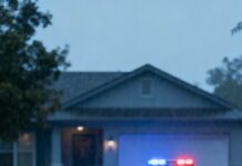 At 8 p.m., I saw my daughter on the porch—kneeling in the rain, gasping like her lungs forgot how to work. Through the door, I heard her husband’s family laughing, someone saying, “She’s so dramatic.” I scooped her up and slammed my shoulder into the door. It flew open. I stared straight at them and said five words that froze every smile in the room… and changed everything that night.