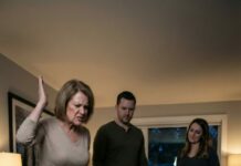 The slap hit so hard I saw stars—then the floor. My ears rang as my mother-in-law shrieked, “That baby isn’t my son’s! You’re a filthy liar!” I clutched my stomach, gasping, “Ethan… please. You know it’s yours.” He didn’t lift a finger—just stared down with hate. “Pack your sh!t and d.i.e somewhere else.” Then she smiled at my sister-in-law: “Relax. You’ll give us the first real grandchild.” I said nothing. Because a week later, I found the proof… and watched their world crack first.