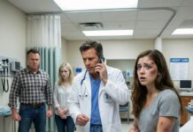 My stepfather beat me every day as a form of entertainment. One day, he broke my arm, and when we took me to the hospital, my mother said, “It was because she accidentally fell off her bike.” As soon as the doctor saw me, he picked up the phone and called 911.