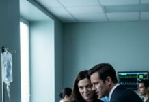 I kept my eyes shut and my breathing slow as my husband leaned over my hospital bed and whispered, ‘When she’s gone, everything is ours.’ His mistress laughed. My blood ran cold—but then the nurse froze, stared at them, and said, ‘She can hear every word.’ I didn’t move. I didn’t speak. But in that moment, while his face turned white, I realized I wasn’t the one about to lose everything…