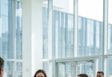 For five years I paid the mortgage, the groceries, even my mother’s medication while my sister lived freely—until the day she pointed at me in the lobby of my new job and shouted, “There she is… the daughter who abandoned her family!” My mother clutched her chest and cried, “We have nothing without you!” In that moment everyone stared at me, waiting for me to apologize… but instead I said one word that changed everything: “No.” What happened after that shocked everyone—including me.