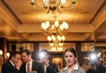 “I was just balancing a tray of drinks when the billionaire dropped to one knee in the middle of the restaurant. ‘Marry me,’ he said, loud enough for everyone to hear. My hands shook—but not from shock. Because I knew exactly who he was… and why he had really come back. What none of those staring customers knew was this proposal wasn’t romantic. It was a desperate move to hide a truth far more explosive than anyone could imagine…”