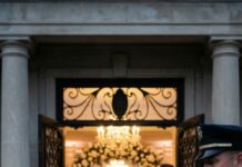 “Mom, I just need $50,000 for the wedding,” my son said — and I gave him everything I had. But on the big day, a security guard blocked the door and told me, “Ma’am, you’re not on the guest list. You need to leave.” Through the glass, I saw my son staring at me… and he said nothing. I walked away in silence. By sunrise, I knew exactly what I was going to do next.