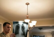 Dad slammed his fist on the table. “Shut up,” he barked—right as a hot bolt of pain ripped through my ribs and my breath turned to glass. My brother snorted. “Look at her—always pretending.” I tried to speak, but only a wheeze came out. Then the army doctor stood, voice calm and deadly. “This isn’t an act. Someone did this.” The room froze. Dad’s face drained… and I realized the truth was about to destroy us all.