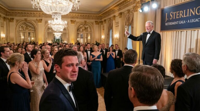 ” The room exploded in laughter—300 guests watching me drown in humiliation. I thought that was the lowest moment of my life. Then I got home, and my mother grabbed my arm, tears in her eyes. “You need to know the truth,” she whispered. And what she said changed everything.