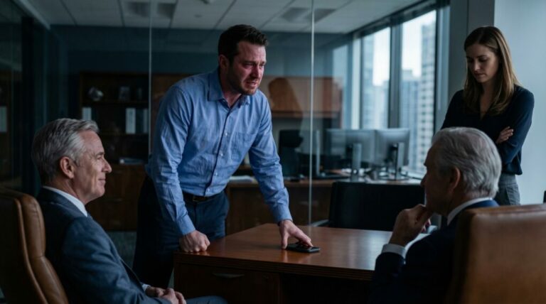 “I gave my wife’s family everything—18 hours a day, every single day—until the night my father died. When I begged for just four days to bury him, my father-in-law laughed in my face. ‘Choose work or choose family,’ he said. I stared back and whispered, ‘You just made the biggest mistake of your life.’ They thought I’d break. They never saw what came next.”